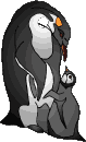 pinguini madre e figlio.gif